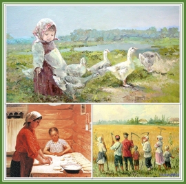 Воспитывайте детей в послушании и труде